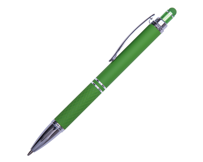 A2671 BOLÍGRAFO STEVIA (Grabado láser, Verde manzana)