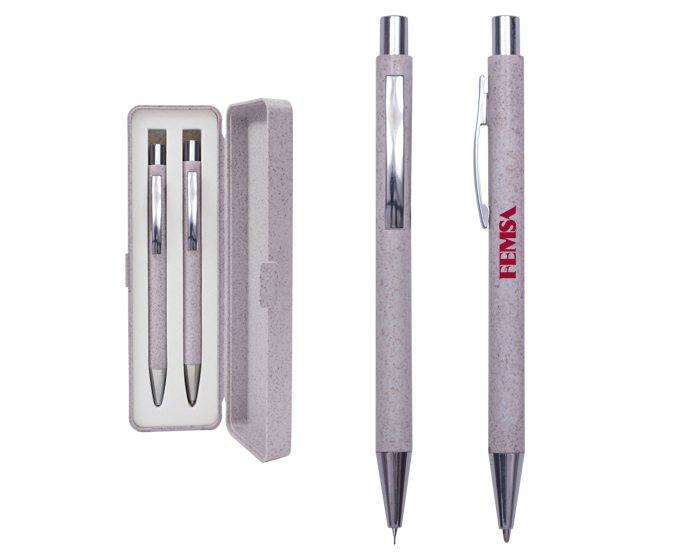 A2692 SET DE BOLÍGRAFOS ECOLÓGICOS BRAZIL