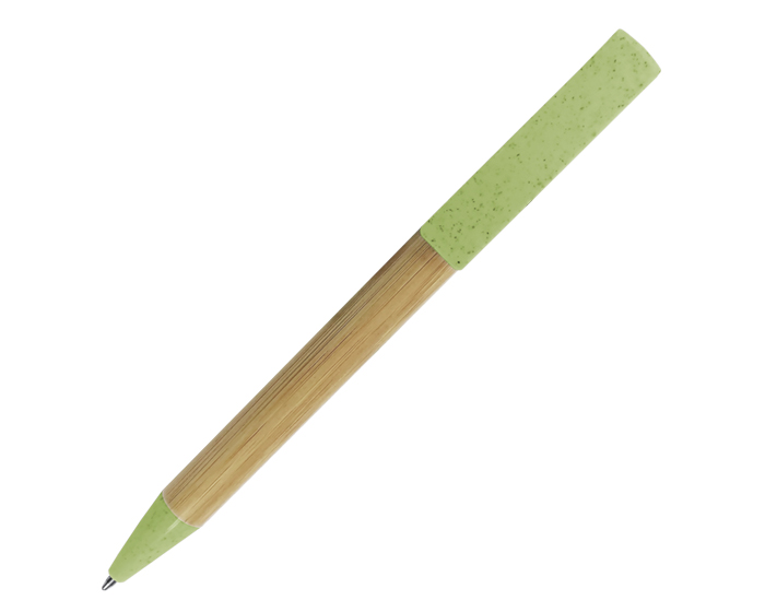 A2920 BOLÍGRAFO ECOLÓGICO TRISOP (Grabado láser, Verde manzana)