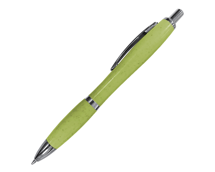 A2919 BOLÍGRAFO ECOLÓGICO ECOPEN (Tampografía, Verde manzana)