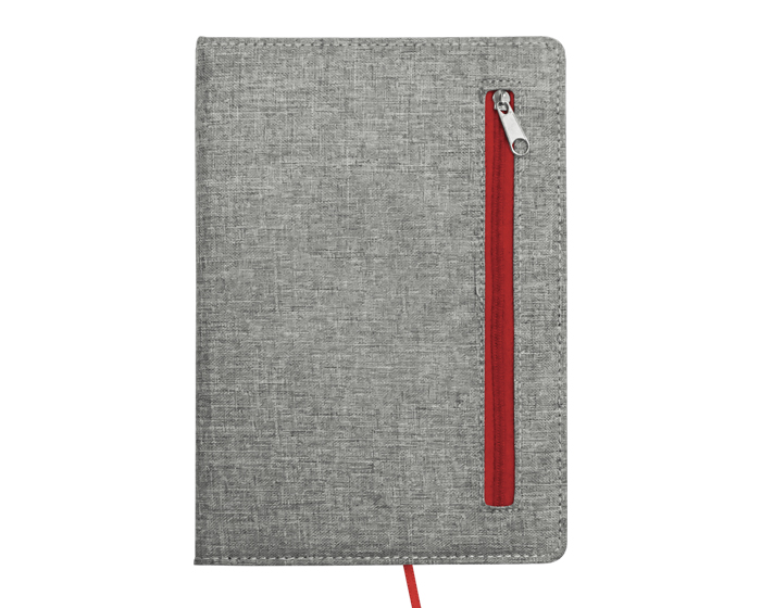 A2922 LIBRETA CON CIERRE ZIPPER