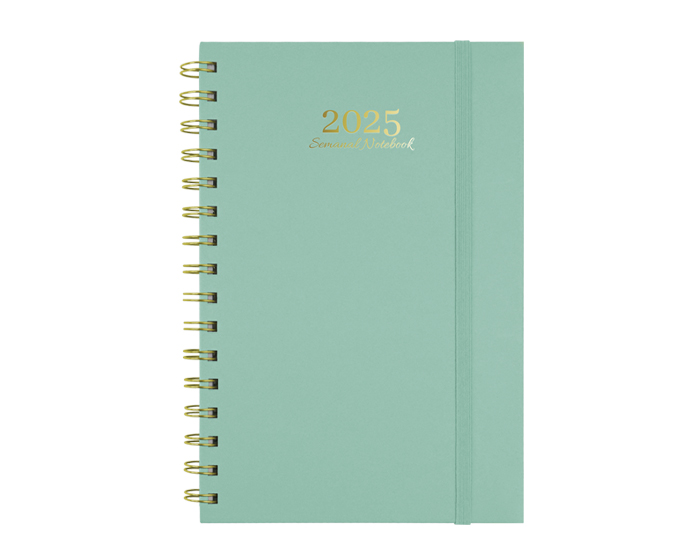 ANB2025 AGENDA SEMANAL NOTEBOOK (Grabado láser, Turquesa)