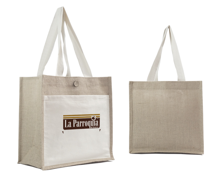 A2848 BOLSA DE YUTE /ALGODÓN CAMPESTRE