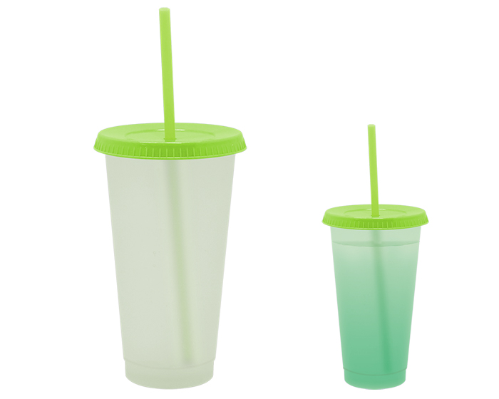 A2770 VASO DE PLÁSTICO SNOW (Verde Manzana)