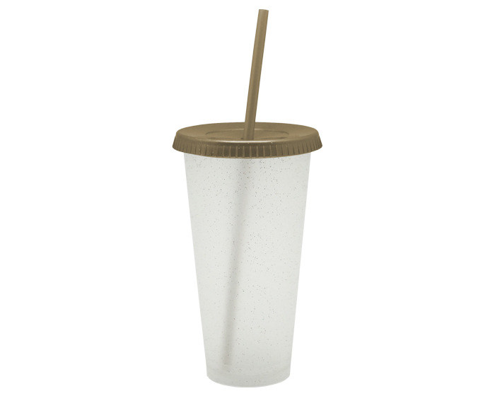 A2881 VASO DE PLÁSTICO LIB (Color Oro)