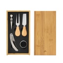 T708 SET DE VINO Y TABLA PARA QUESOS "WINCHESTER"