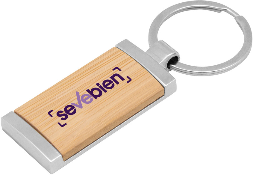 T647 LLAVERO DE BAMBÚ "TAG" (Grabado láser)