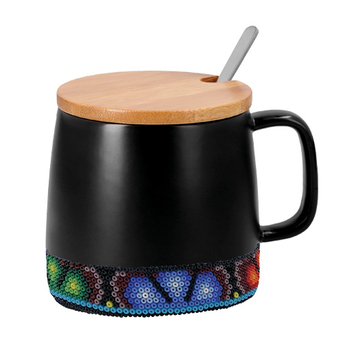 HO 026 HUICHOL TAZA FRIDA