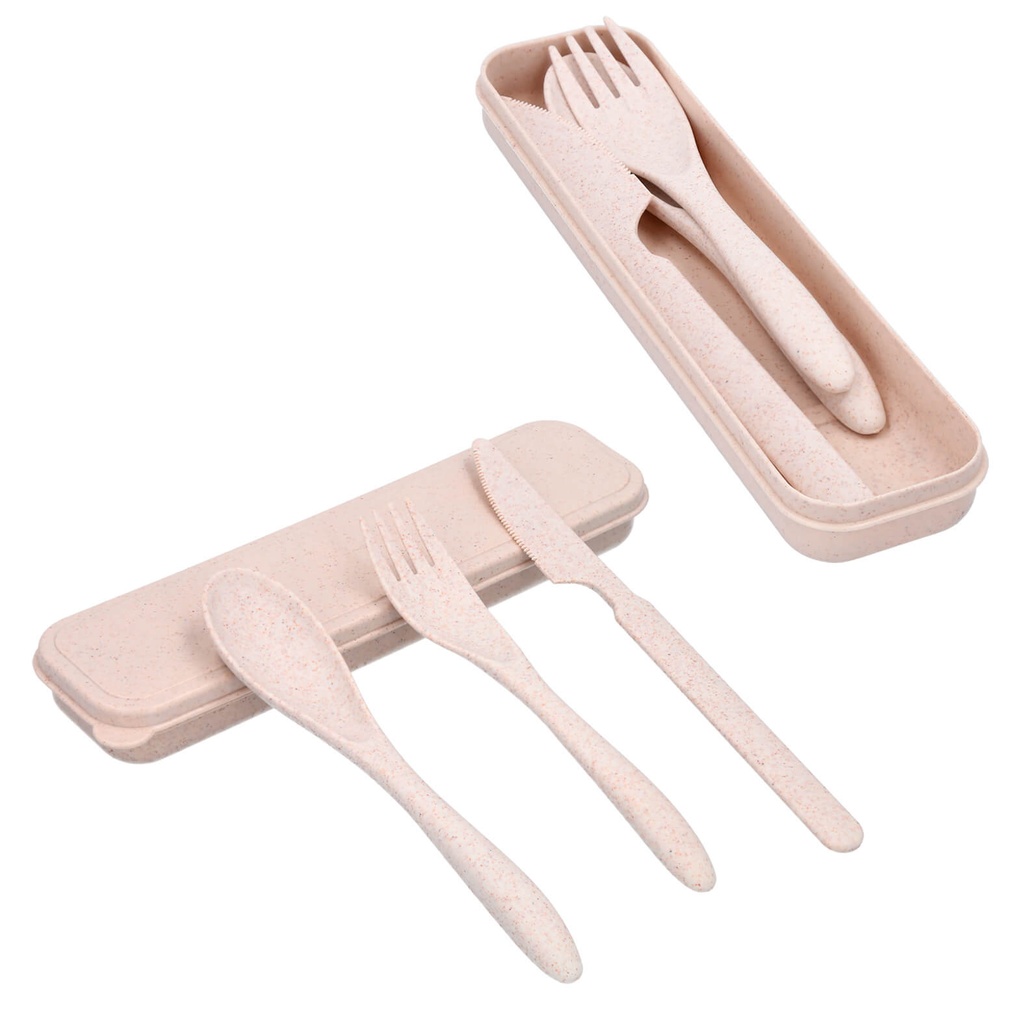 HO 050 SET DE CUBIERTOS MANI, NATURAL