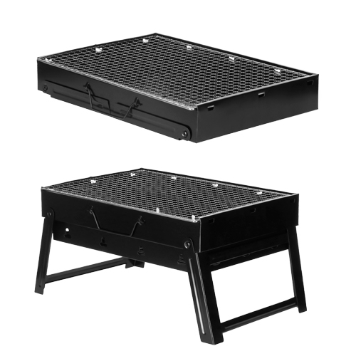 HO 072 ASADOR PORTATIL STEAK, NEGRO