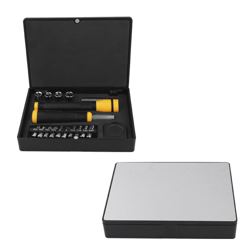 HR 032 SET DE HERRAMIENTAS WORK, NEGRO