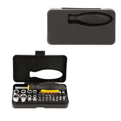 HR 040 SET DE HERRAMIENTAS TRESNA, NEGRO