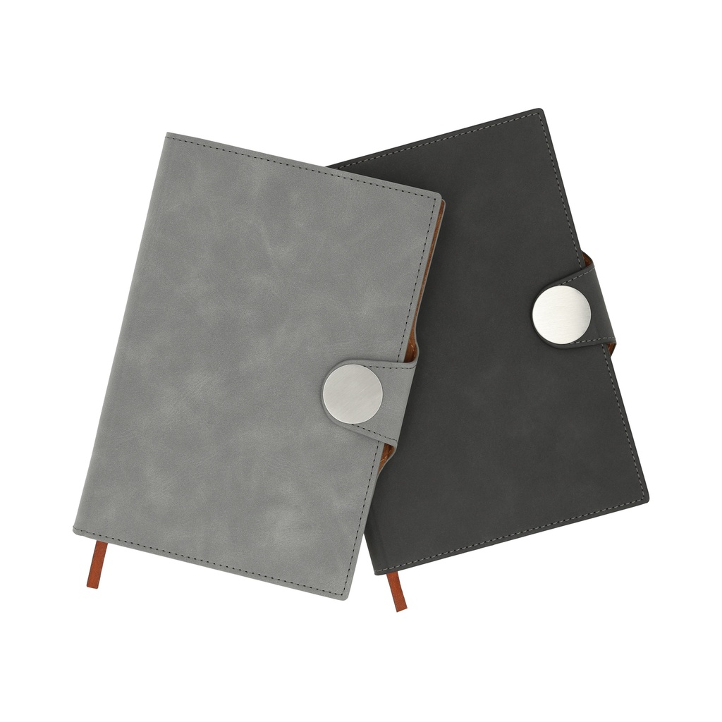 AG 004 AGENDA DAN (Gris, Grabado láser)