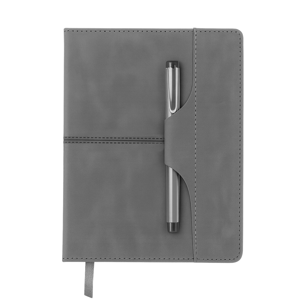 AG 007 AGENDA GRIS DYNA (Grabado láser)