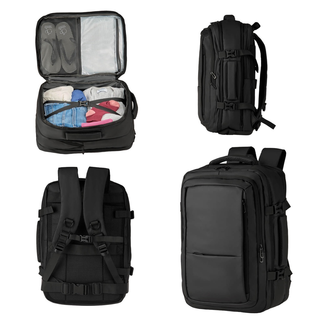 BL 277 MOCHILA NEGRA ALLERO