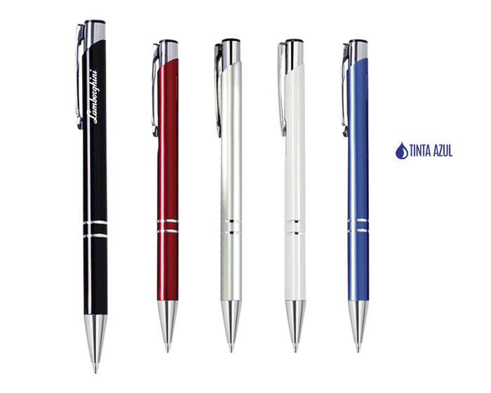 2110A BOLIGRAFO DE ALUMINIO PREMIER DE TINTA AZUL