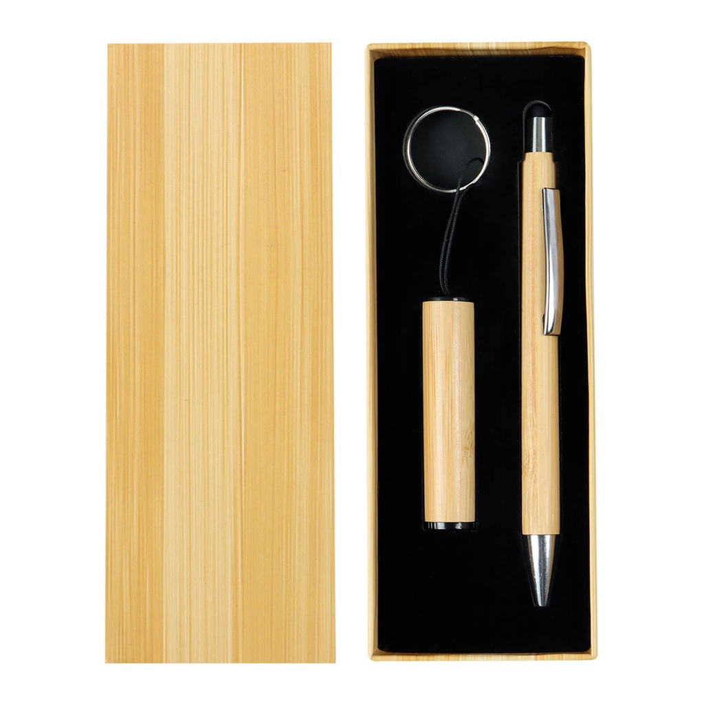 O 124 SET DE BAMBU MAO