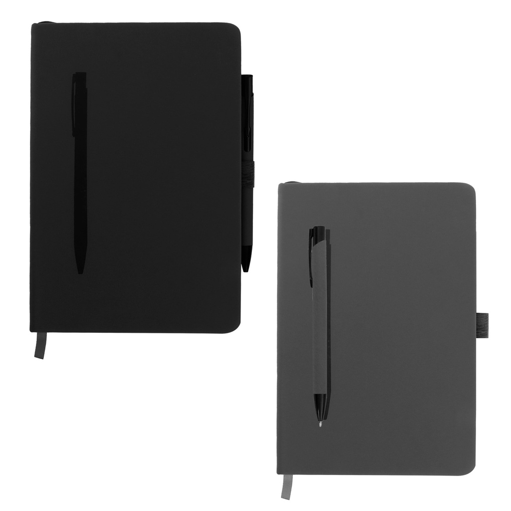 O 129 LIBRETA DIORA (Grabado láser, Gris)