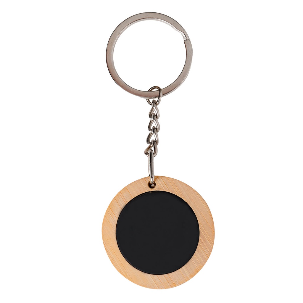 MK 062 LLAVERO CIRCULAR BOIS (Grabado láser)