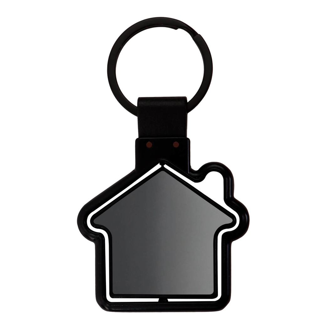 MK 060 LLAVERO EN FORMA DE CASA VILLA (Grabado láser)