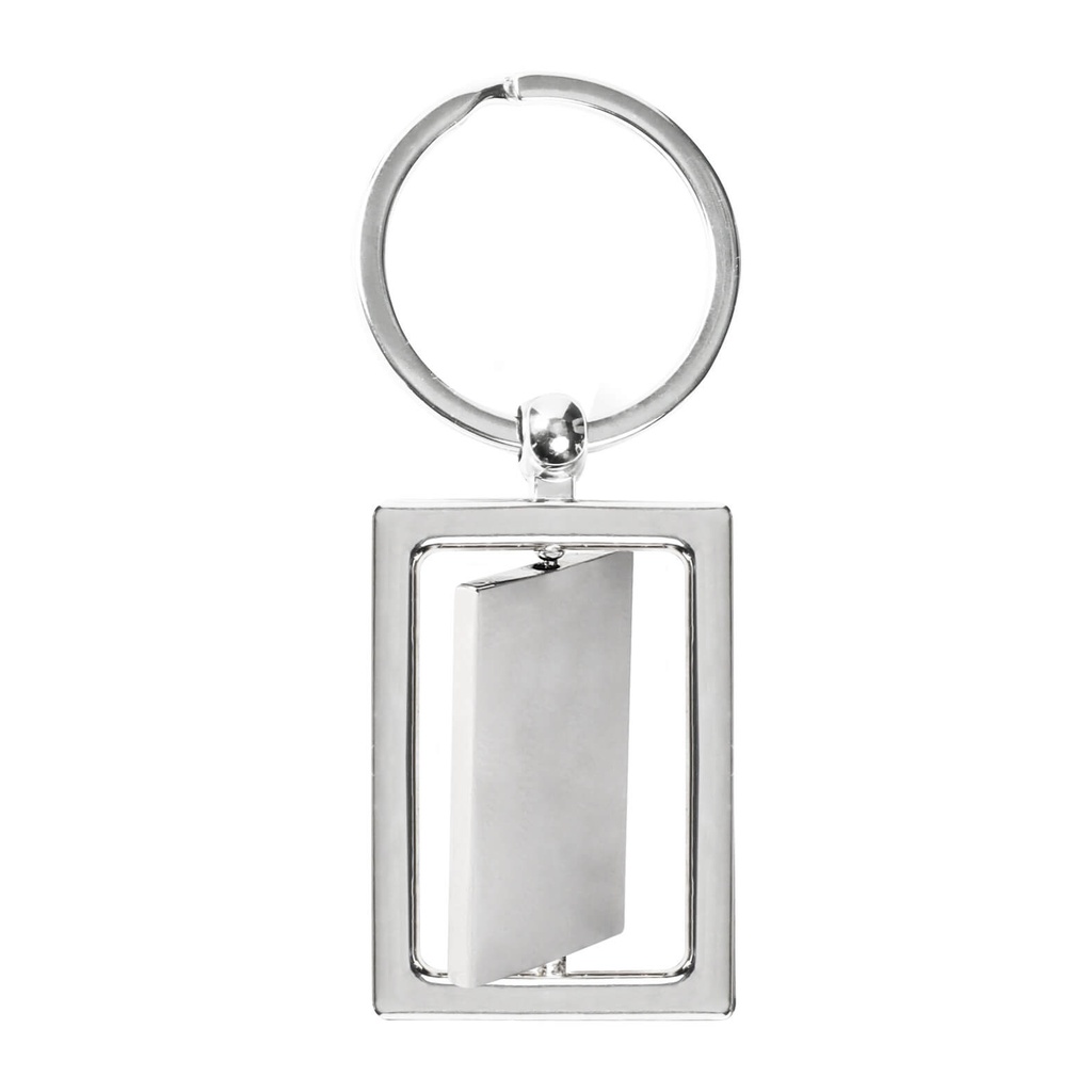 MK 050 LLAVERO RECTANGULAR RECH (Grabado láser)