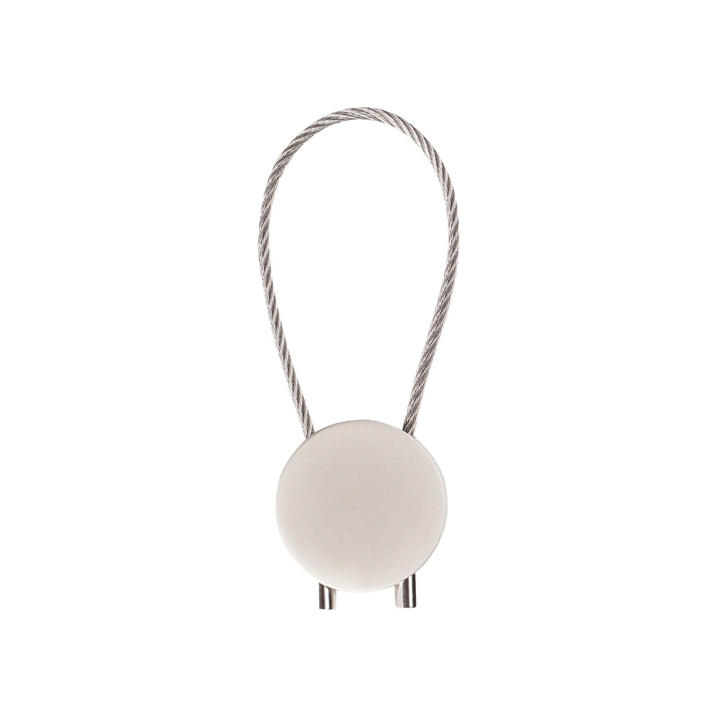 MK 049 LLAVERO CIRCULAR CON CORREA NODO