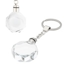 MK 044 LLAVERO EN FORMA DE OCTAGONO Y LUZ VIDRE