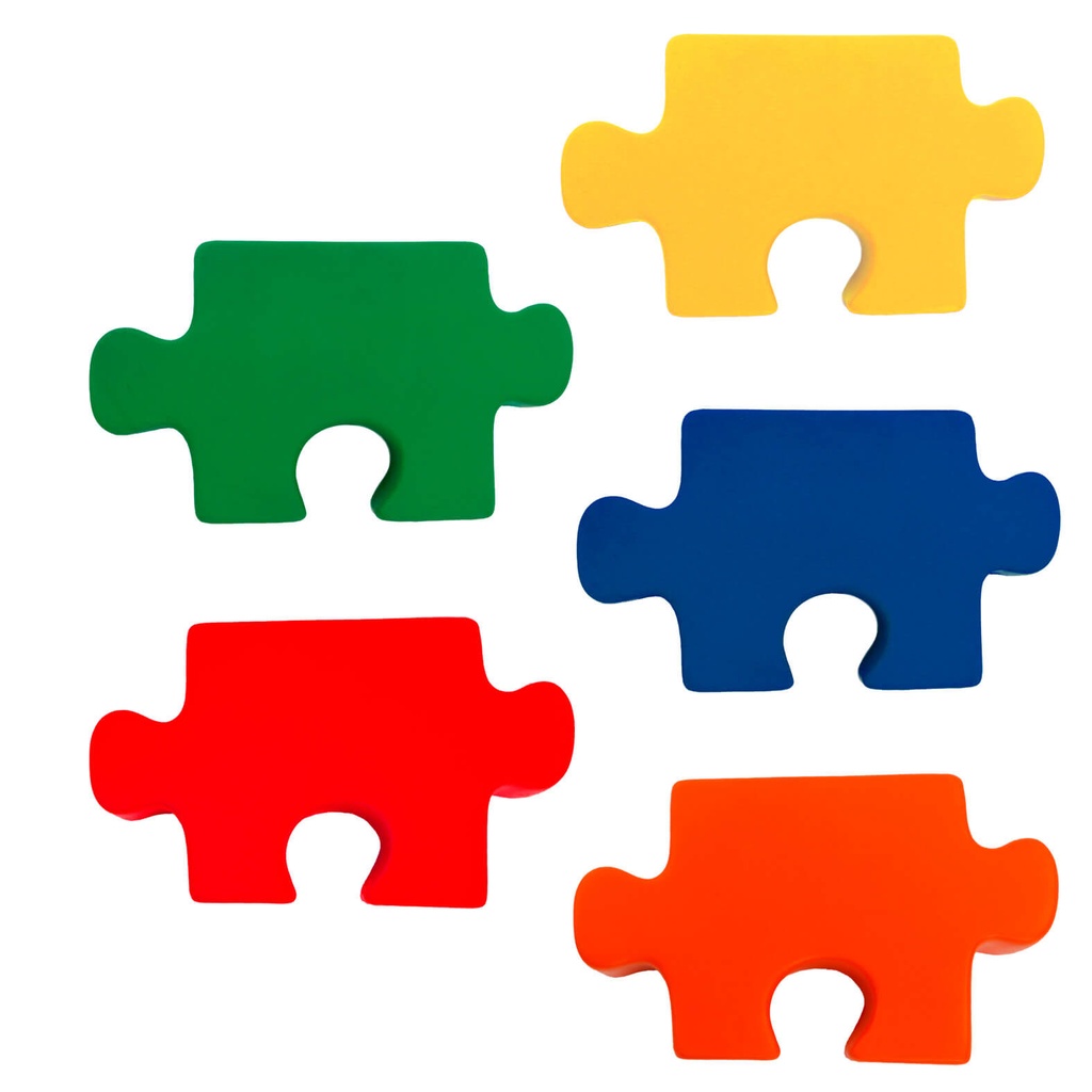 LP 24 SQUISHY EN FORMA DE ROMPECABEZAS NODDY (Serigrafía, Rojo)