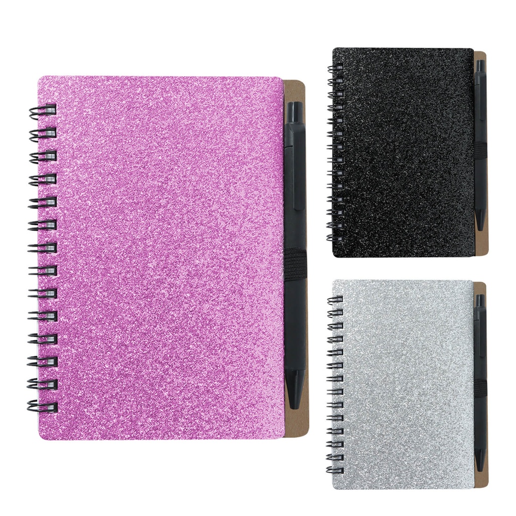 LE 046 MINI LIBRETA ECOLOGICA JUN (Serigrafía, Rosa)