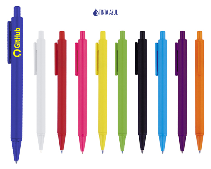 A2321A BOLIGRAFO DE PLASTICO BELMA DE TINTA AZUL