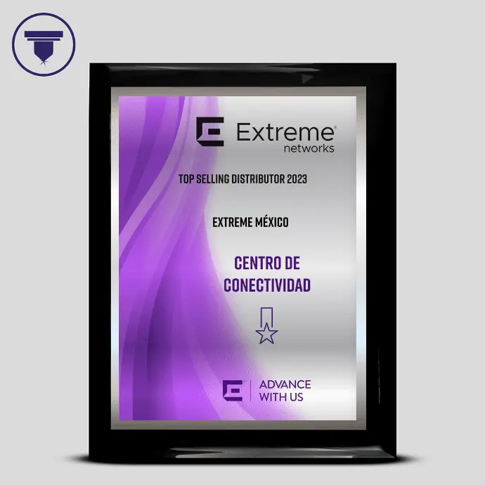 REC-03 Reconocimiento clásico impreso con doble placa. (Base Chapa, Placa de fondo tono Plata brillante, Placa de aluminio tono plata SUB)