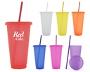 A3171 VASO DE PLASTICO GLITTER