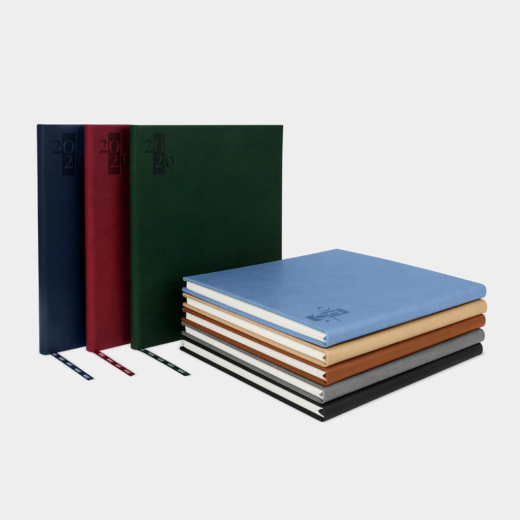 AGE 026 AGENDA EJECUTIVA CLÁSICA 2026 (Grabado láser, Cafe)