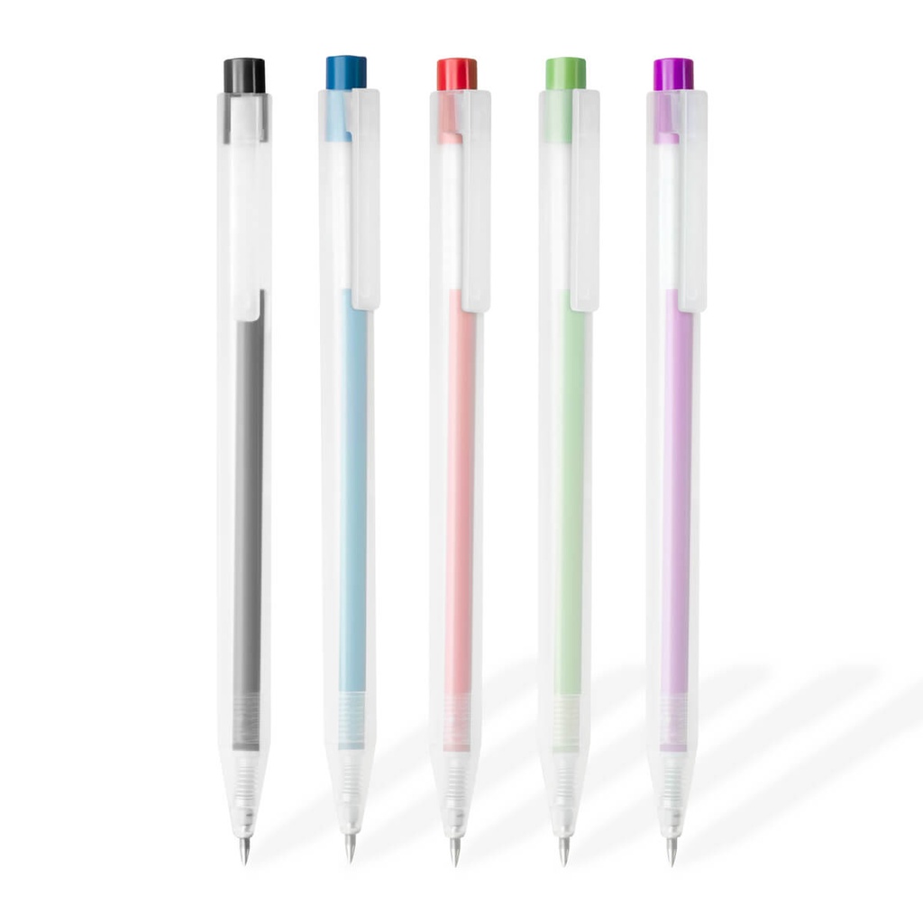 GEL 090 BOLÍGRAFO YUZUK (Serigrafía, Morado)