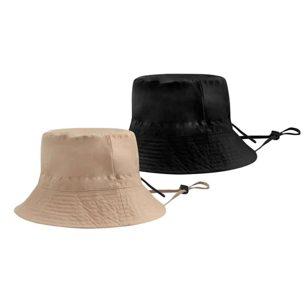 HAT 004 SOMBRERO PLEGABLE HATTU (Bordado, Beige)