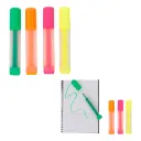 O 145 MARCATEXTOS DE PLASTICO COLORI