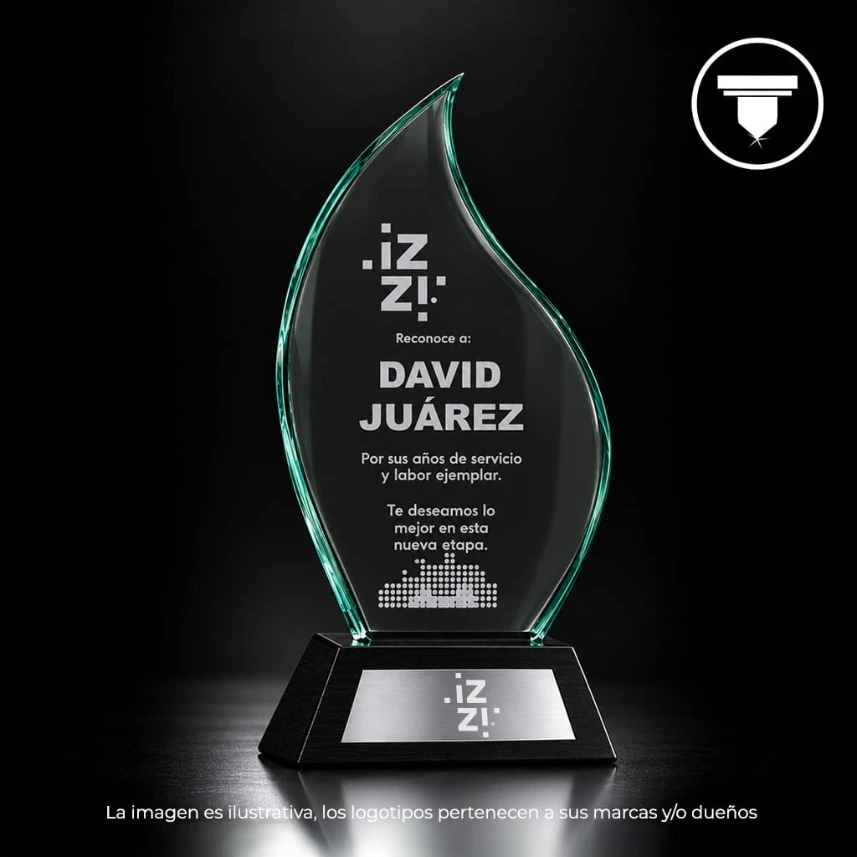 [REC-24-JADE] REC-24-JADE Reconocimiento Gota. (Sandblast, Negro mate)