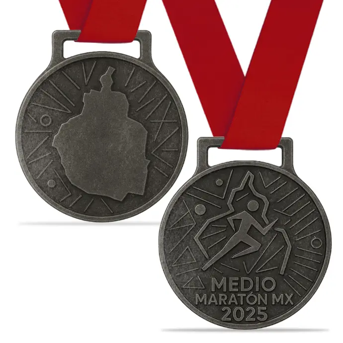 MED-003-Z Medalla zamak 2 caras