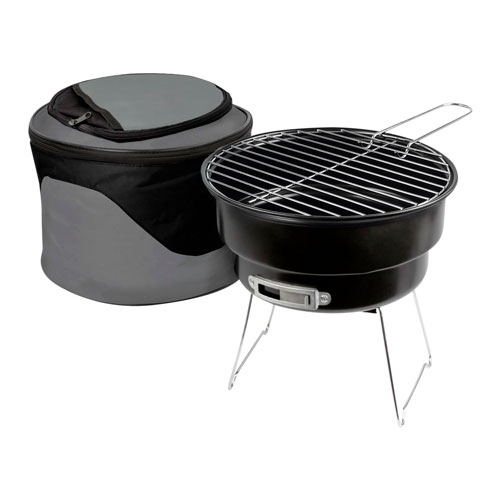 [PO/BBQ 002] BBQ 002 ASADOR CON HIELERA CAMPING