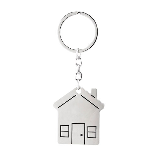 [PO/M 63272] M 63272 LLAVERO CASA MEGARA PLATA