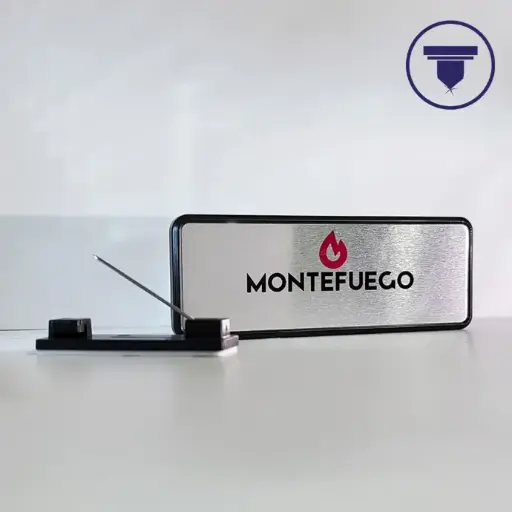 GAF-09 Gafete con bisel negro