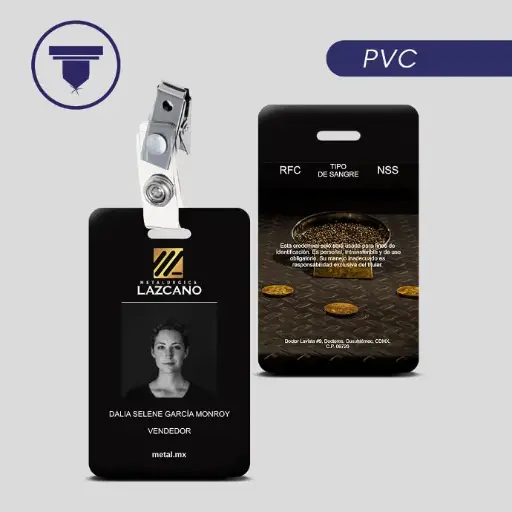 GAF-31 Gafete de PVC 