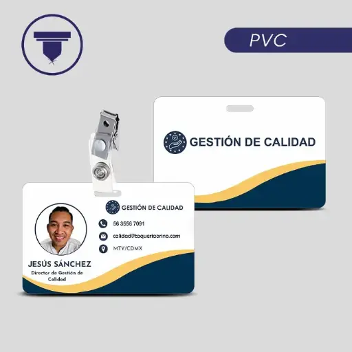 GAF-32 Gafete de PVC