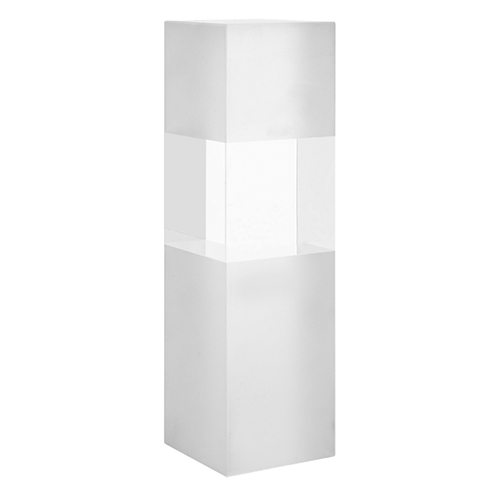 [CDO/T532] T532 TROFEO DE CRISTAL RECTANGULAR