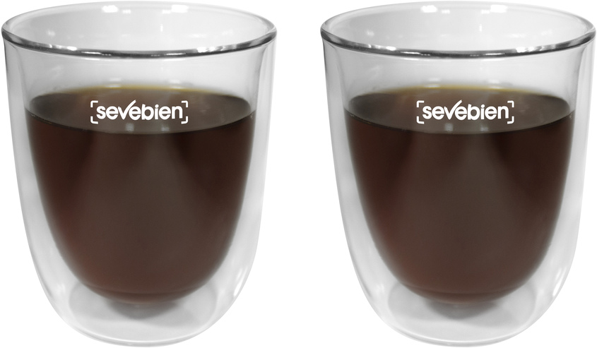 T549 SET DE VASOS DE VIDRIO "DOUBLE"