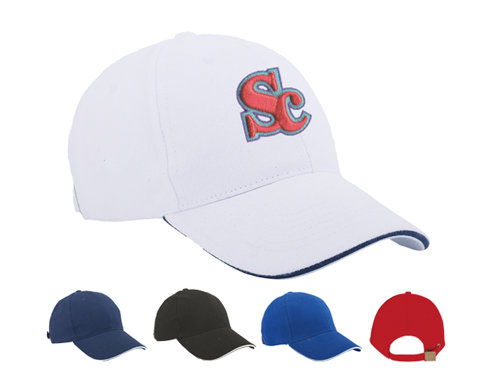 GL6101 GORRA LISA SANDWICH