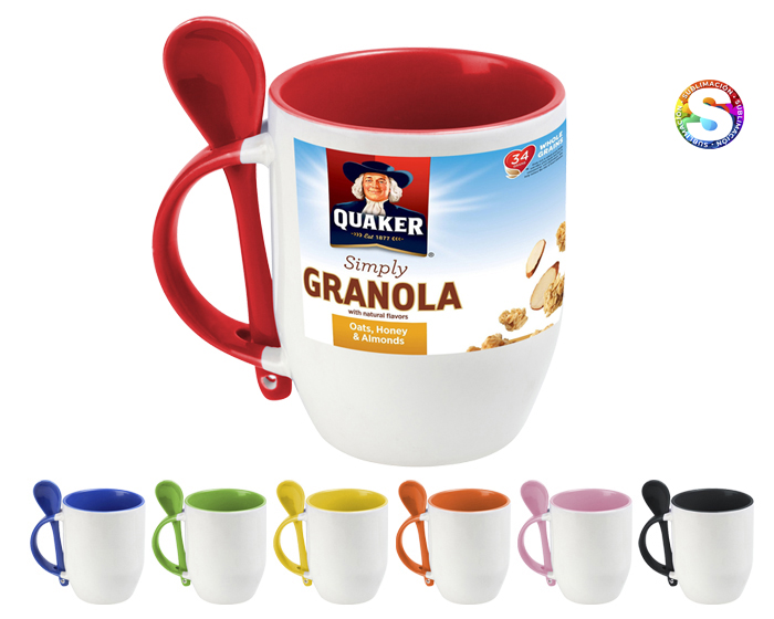 SUB4716 TAZA CON CUCHARA MAGGIE