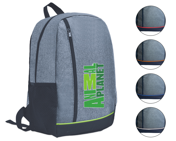 A2535 MOCHILA BACKPACK CON DOS COMPARTIMENTOS OXFORD