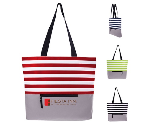A2589 BOLSA CON DISEÑO FRANJAS MARGIN