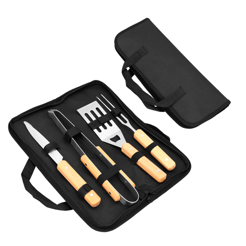 [FOR/HO 062] HO 062 SET DE BBQ ENTRECOT, NEGRO